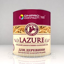 Алкідний декоративно-захисний кольоровий лак 