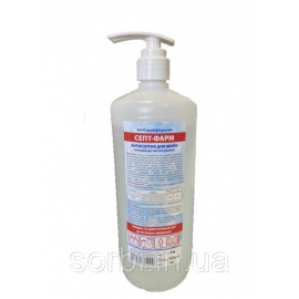 Антисептик дезінфікуючий для рук і поверхонь (з дозатором) Септ-Фарм