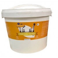 Епоксидна наливна підлога 10 кг на 30 м2 Слонова кістка plastall