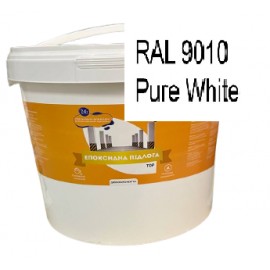 Епоксидна наливна підлога для бетону та металу 10 кг на 30 м2 Біла MG