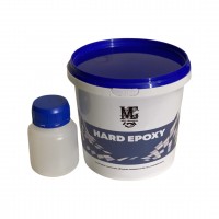 Епоксидна смола HARD EPOXY прозора для 3D-комп'ютерів із затверджувачем (товщина шару до 7 см)