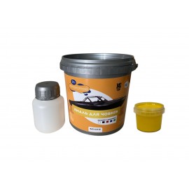 Емаль епоксидна для човнів, яхт, катерів Feniks 900г Жовта