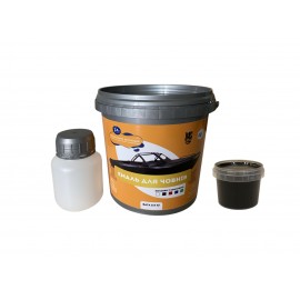 Емаль епоксидна для човнів, яхт, катерів Feniks 900г Чорна