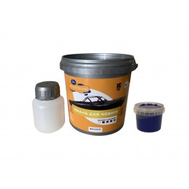 Емаль епоксидна для човнів, яхт, катерів Feniks 900г Синя