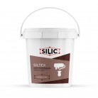 Декоративна протигрибкова та захисна гель-лазур для деревини SILTEX Білий лазур, 9 л