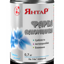 Краска алюмінієва ТМ Янтар на основі акідного лака