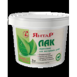 Лак акриловий інтер’єрний бурштин